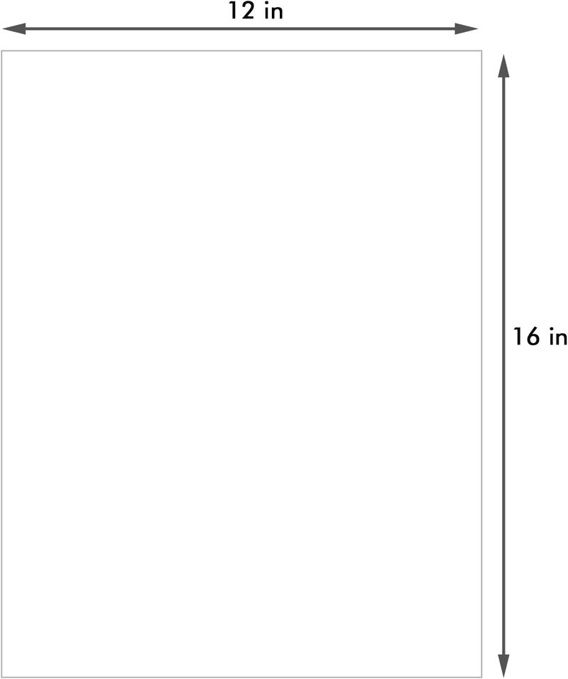 Somime 25 Pack Backing Boards Only - 12x16 Uncut White Mats Matboards, Acid Free & White Core Backerboards, Ideal for Photos/Pictures/Prints/Frames/Arts - Image 2